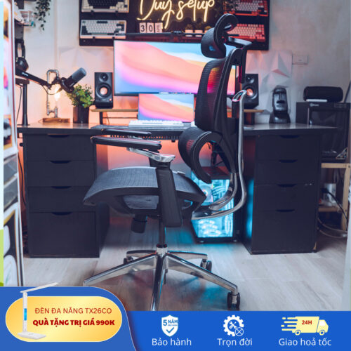 Ghế B 1018D Màu đen
