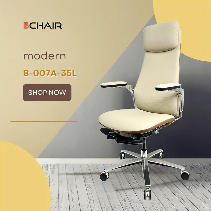 Ghế Giám đốc đẹp B 007AF 35L