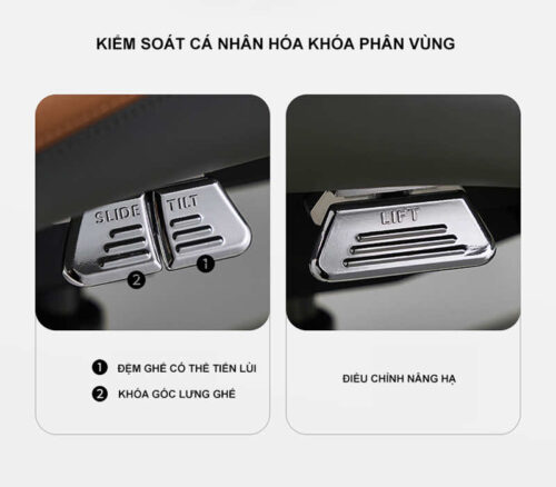 Ghế lãnh đạo PK-101J cao cấp nhập khẩu chính hãng - Ảnh 9