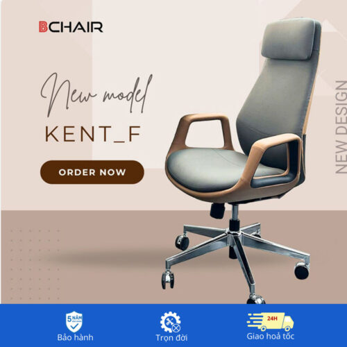 Ghế giám đốc KentF thiết kế hiện đại sang trọng