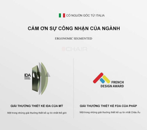 Ghế da giám đốc cao cấp nhập khẩu Italia B-007AF-35L màu xanh - Ảnh 4