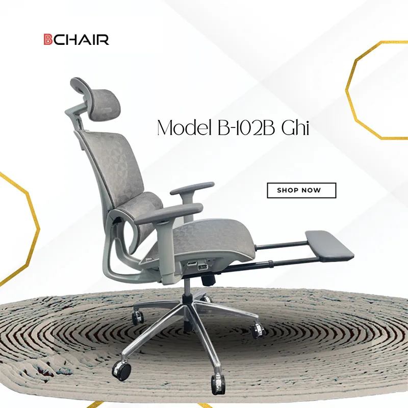 Ghế Cống Thái Học Bchair B 102b Ghi