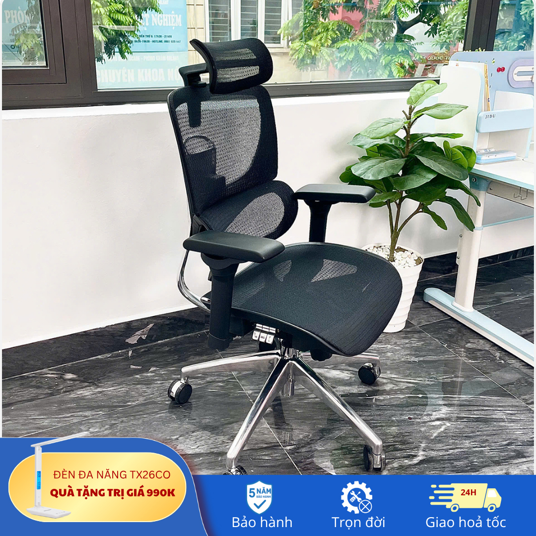 Ghế B 1018D Màu đen