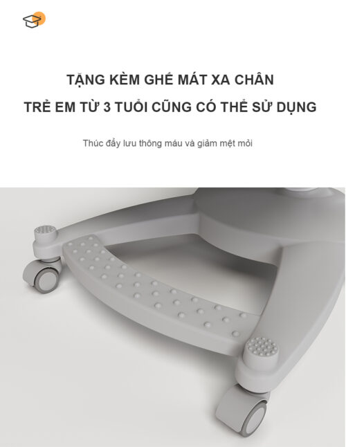 Bộ Bàn Ghế Chống Gù YX 12001 Ghế DRY 618 Hình 17
