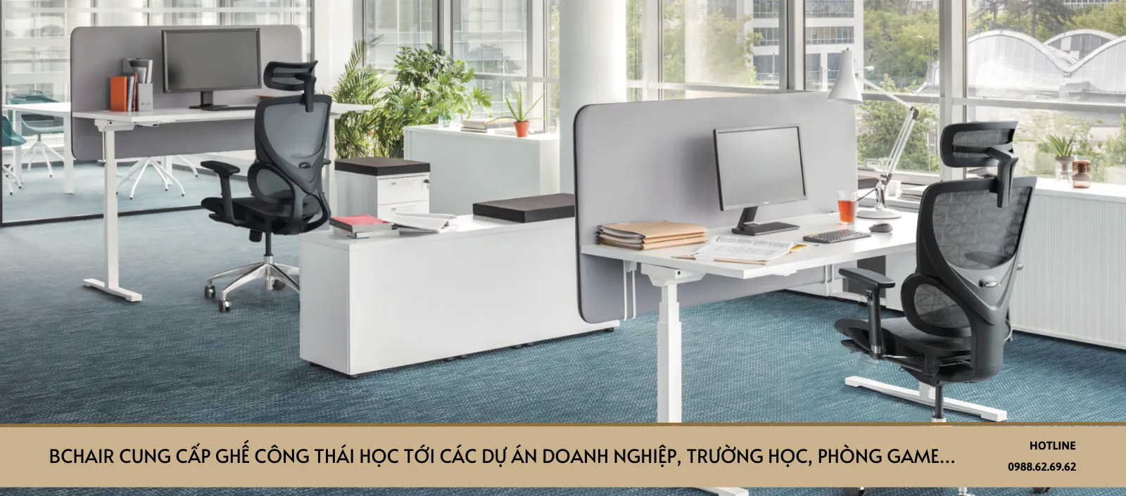 Bchair chuyên cung cấp ghế công thái học cho các dự án