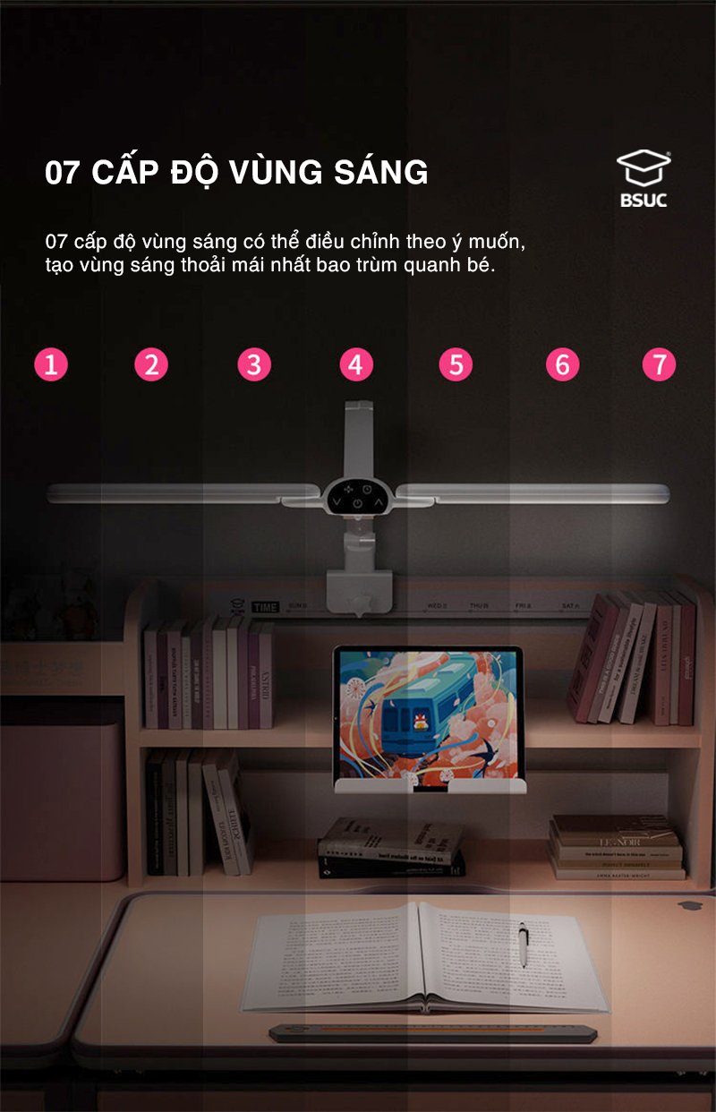 Đèn Làm Việc Cao Cấp HYD 032 Ảnh 08
