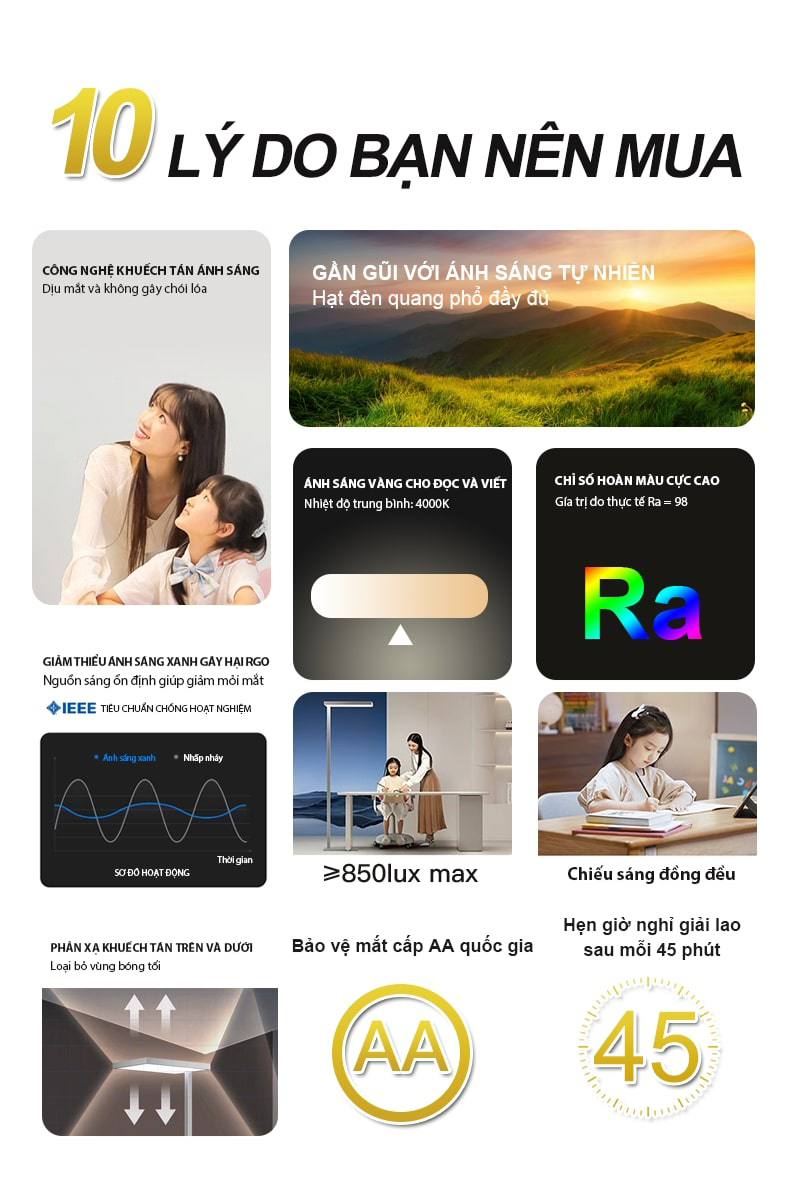 Đèn làm việc cao cấp ảnh 02