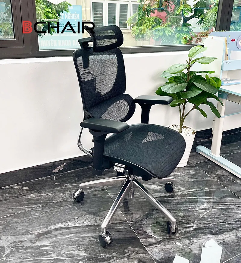 Ghế Giám Đốc Công Thái Học B-1018D Thiết Kế Sang Trọng, Hiện Đại, Chất Liệu Cao Cấp