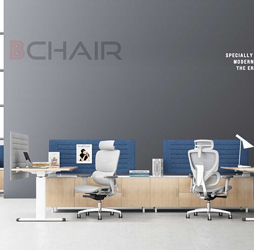 Ghế B-1018D phù hợp với văn phòng doanh nghiệp