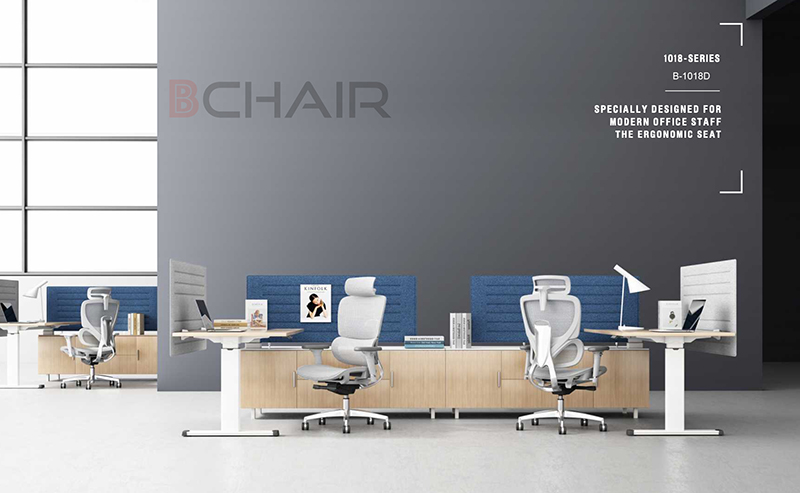 Ghế B-1018D phù hợp với văn phòng doanh nghiệp
