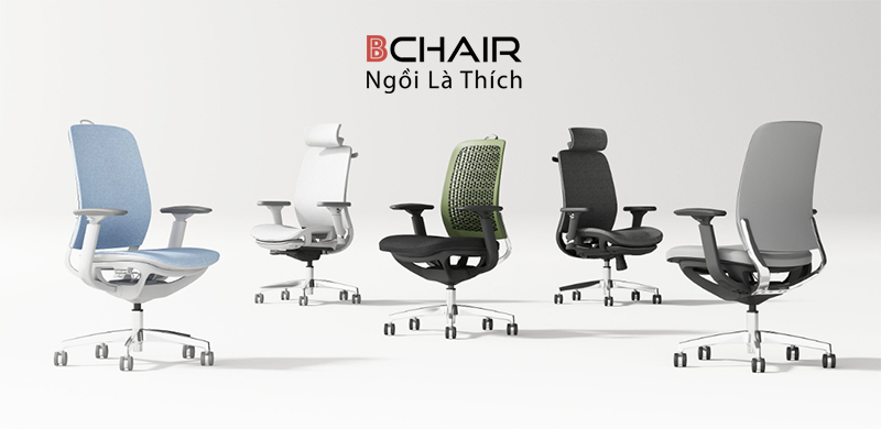 Ghế Công Thái Học HMS Series Tối Ưu Sự Thoải Mái Và Hỗ Trợ Cho Người Ngồi Lâu 1 Ghế công thái học văn phòng HMS
