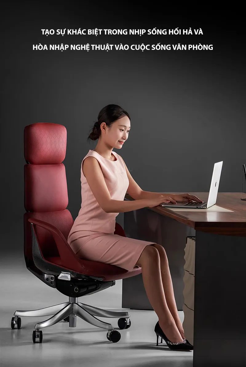 Ghế Giám Đốc Công Thái Học Spider-A Sự Lựa Chọn Tối Ưu Cho Sự Thoải Mái Và Phong Cách Làm Việc Hiện Đại