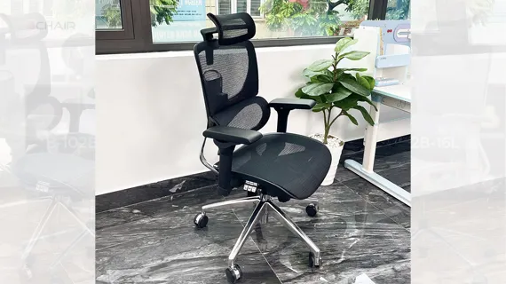 Review Ghế B 1018D Màu đen