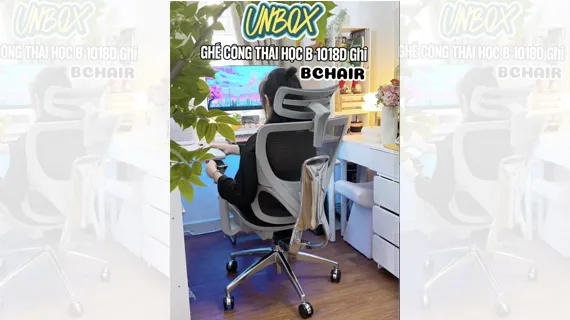 Review Ghế Công Thái Học B 1018D Coptrontech