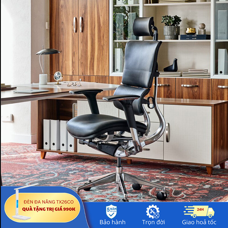 Ghế da trưởng phòng Bchair B-801D