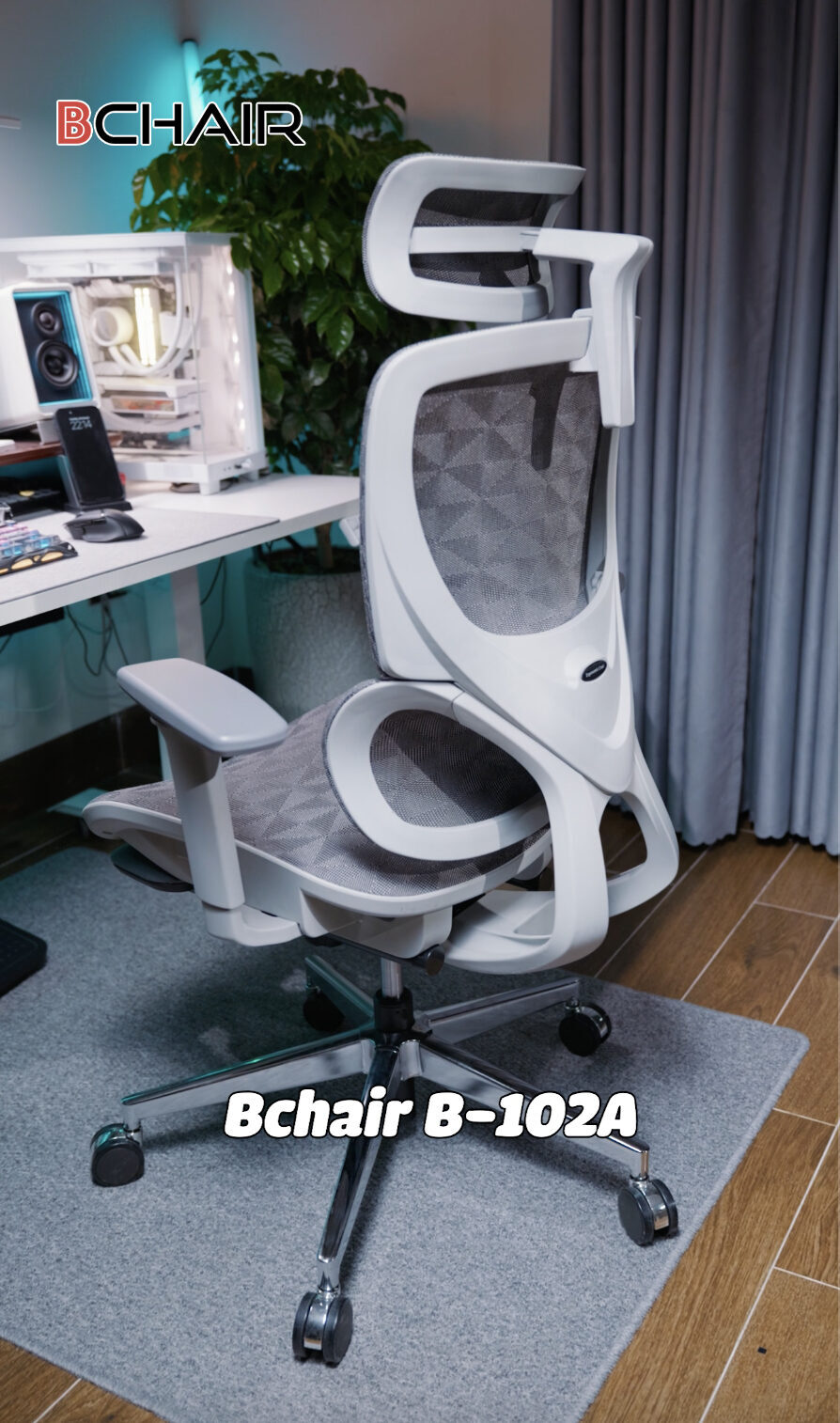 Ghế xoay văn phòng Bchair B-102A