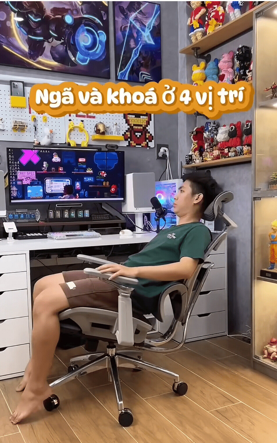Reivew ghế công thái học