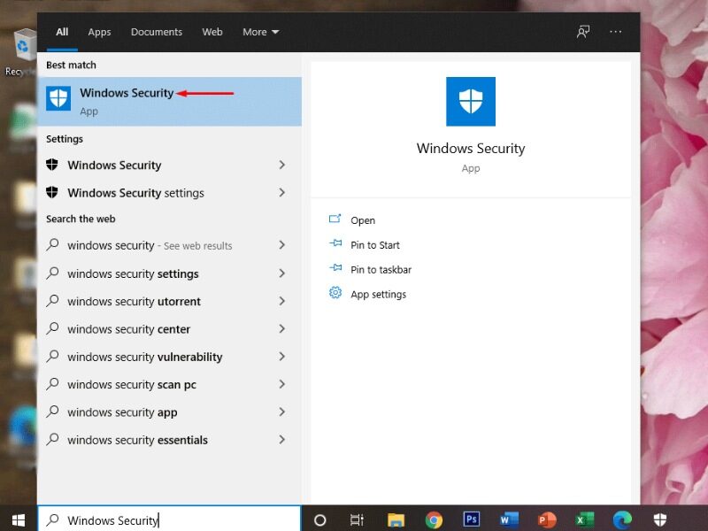 Hướng dẫn cách tắt tường lửa bằng Windows Security