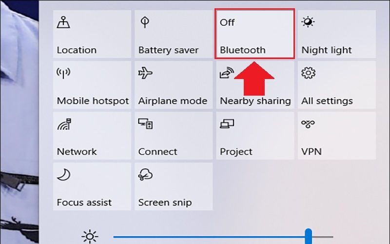 Bật tắt Bluetooth trên máy tính