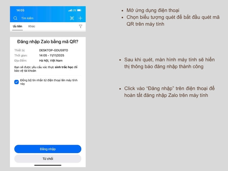 3 cách đăng nhập zalo trên máy tính nhanh chóng, dễ dàng 2 cách đăng nhập zalo trên máy tính