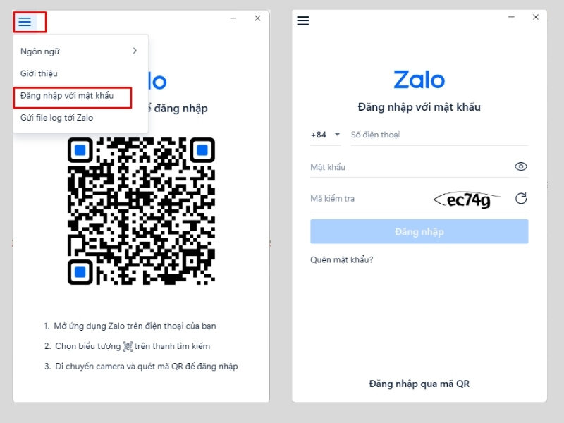 3 cách đăng nhập zalo trên máy tính nhanh chóng, dễ dàng 3 cách đăng nhập zalo trên máy tính
