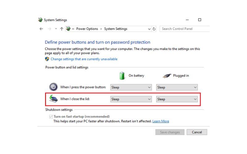 cách tắt máy tính bằng bàn phím