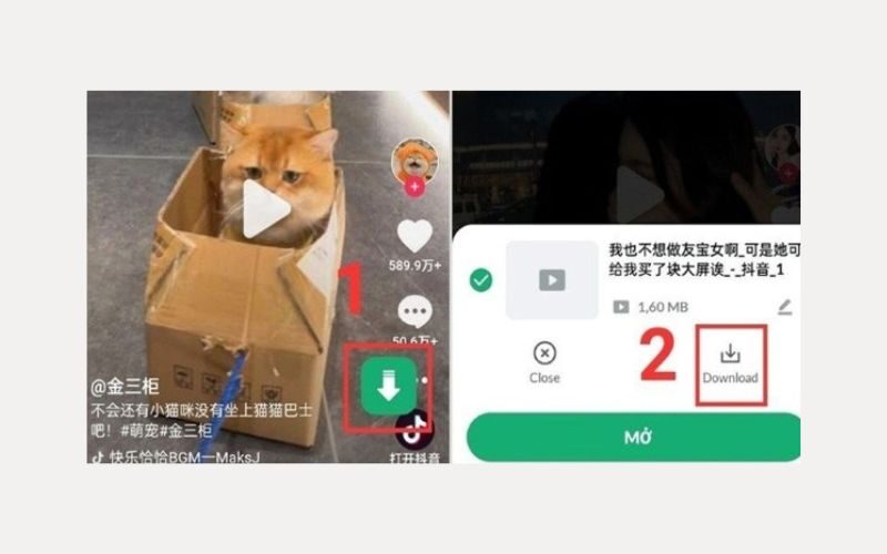 Hướng dẫn tải video Douyin không logo chi tiết mới nhất 5 tải video Douyin không logo