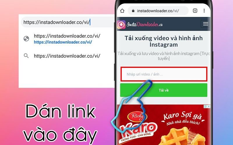 Cách tải video Instagram trên Reels, Story đơn 3 tải video từ instagram