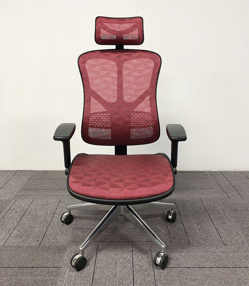 Ghế BC-521 có lưới màu đỏ